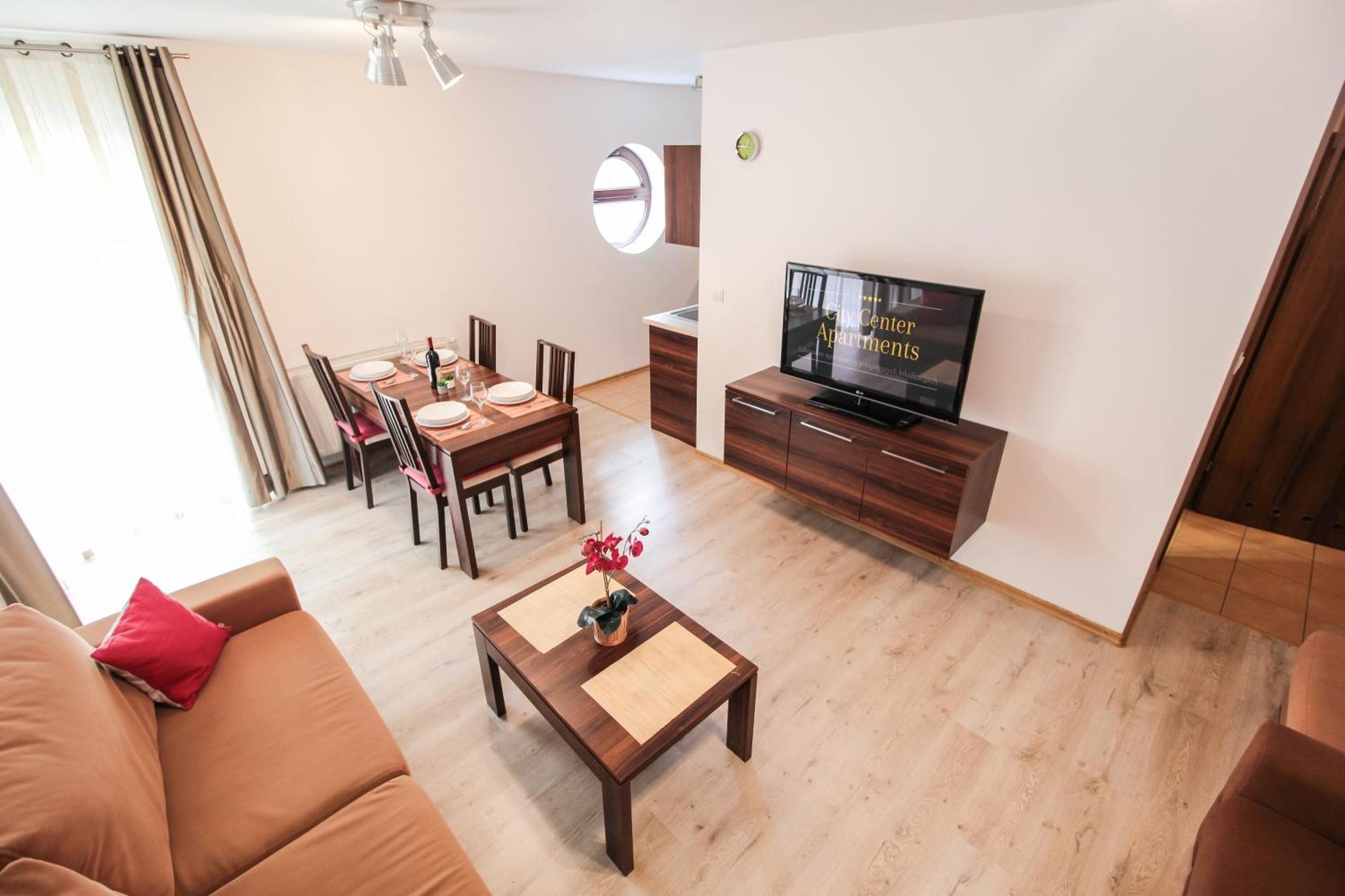 Aparthotel City Center Apartments Krynica-Zdrój Exterior foto