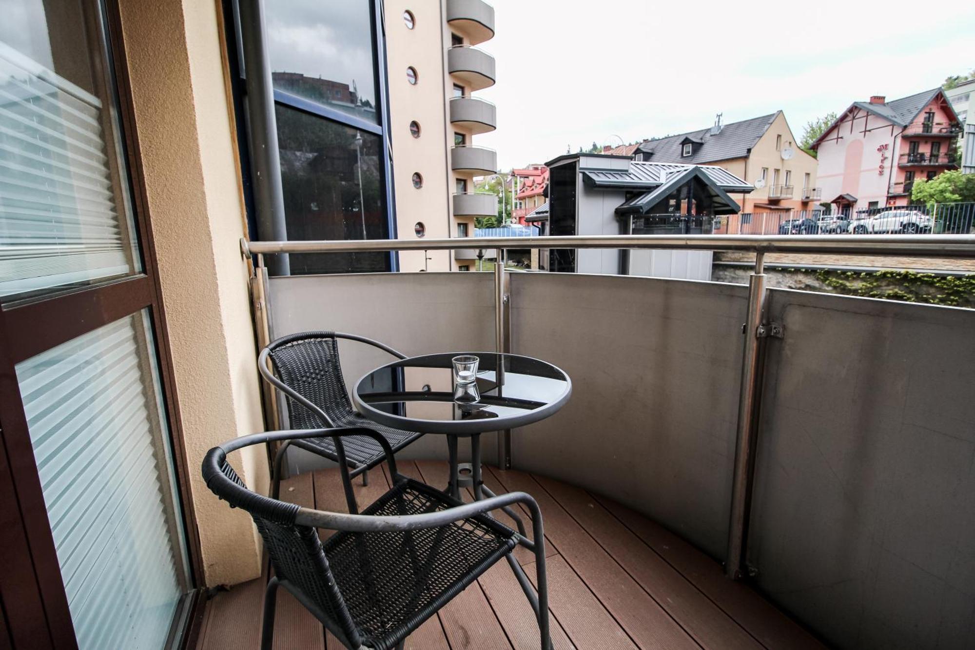 Aparthotel City Center Apartments Krynica-Zdrój Exterior foto